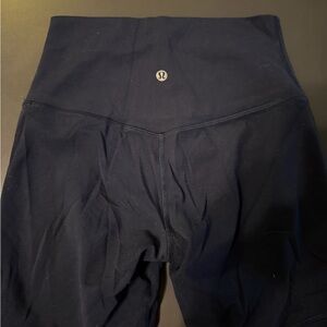 lululemon High-Rise Biker Shorts – Navy Blue